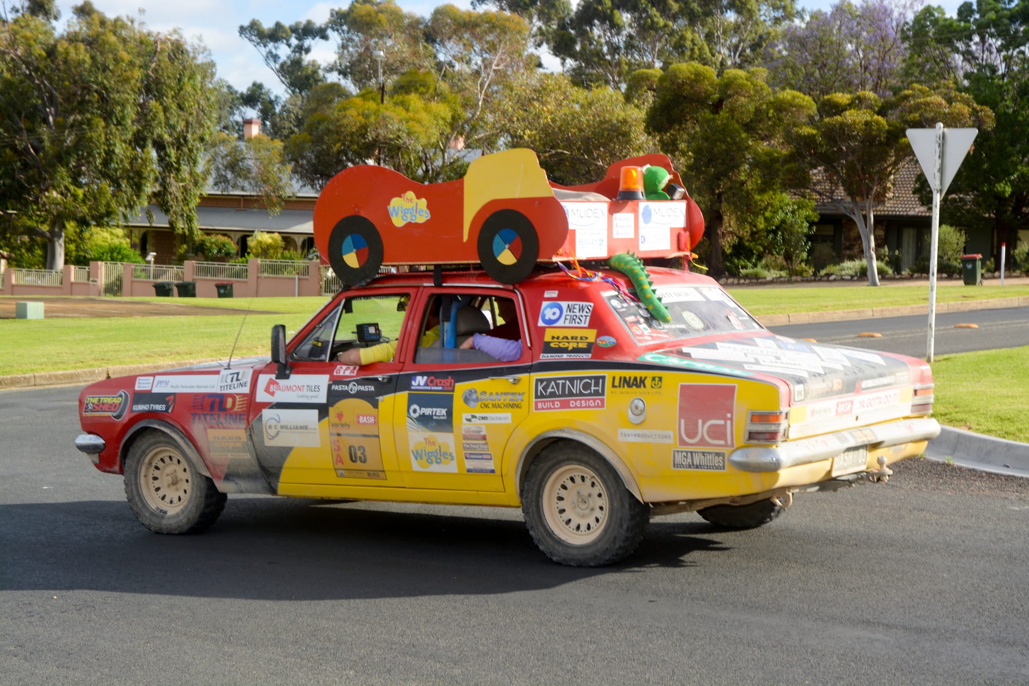 Local Bashers hit the road