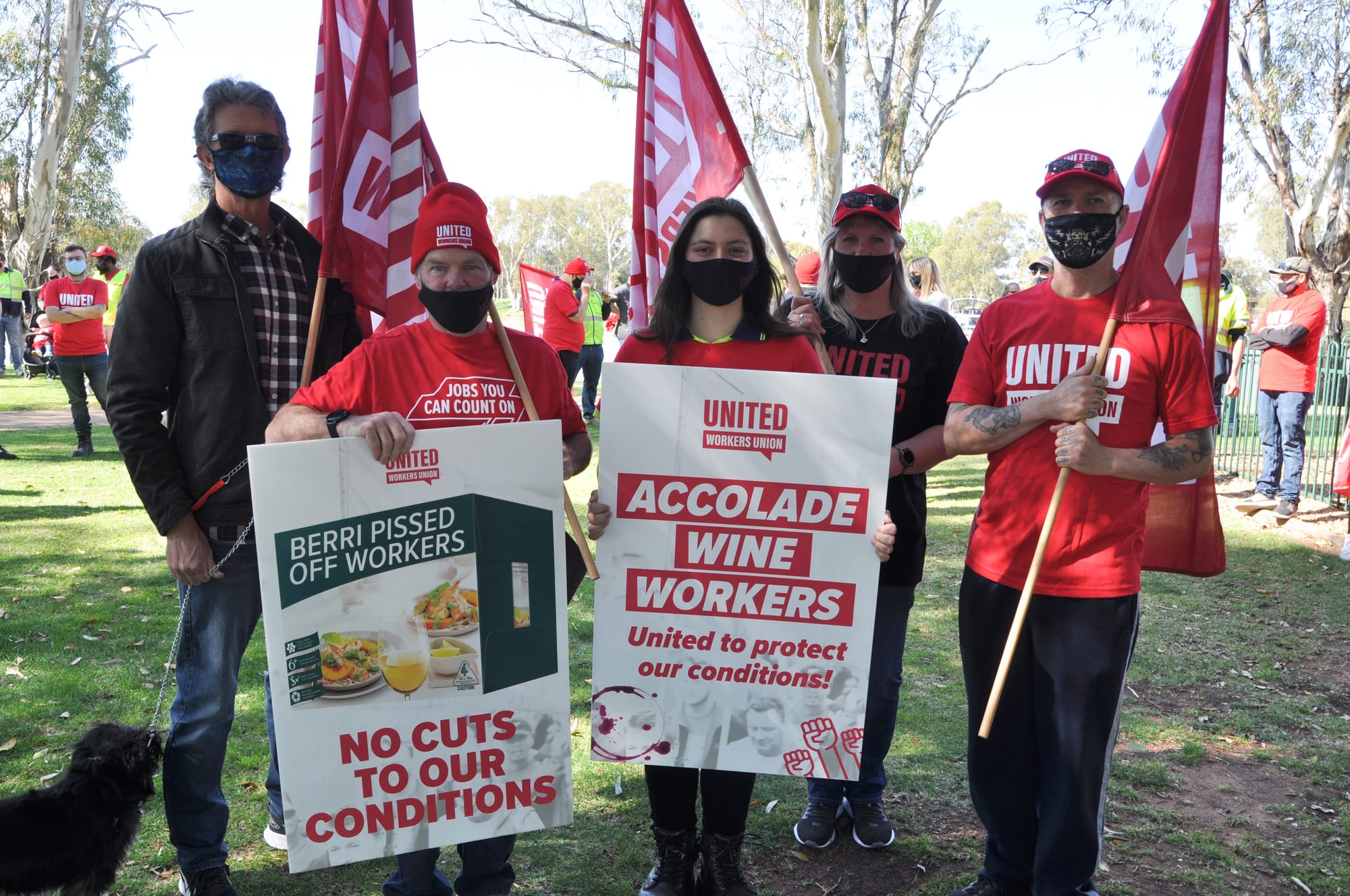 Concern over workplace changes sees winery workers asking to… Strike a deal