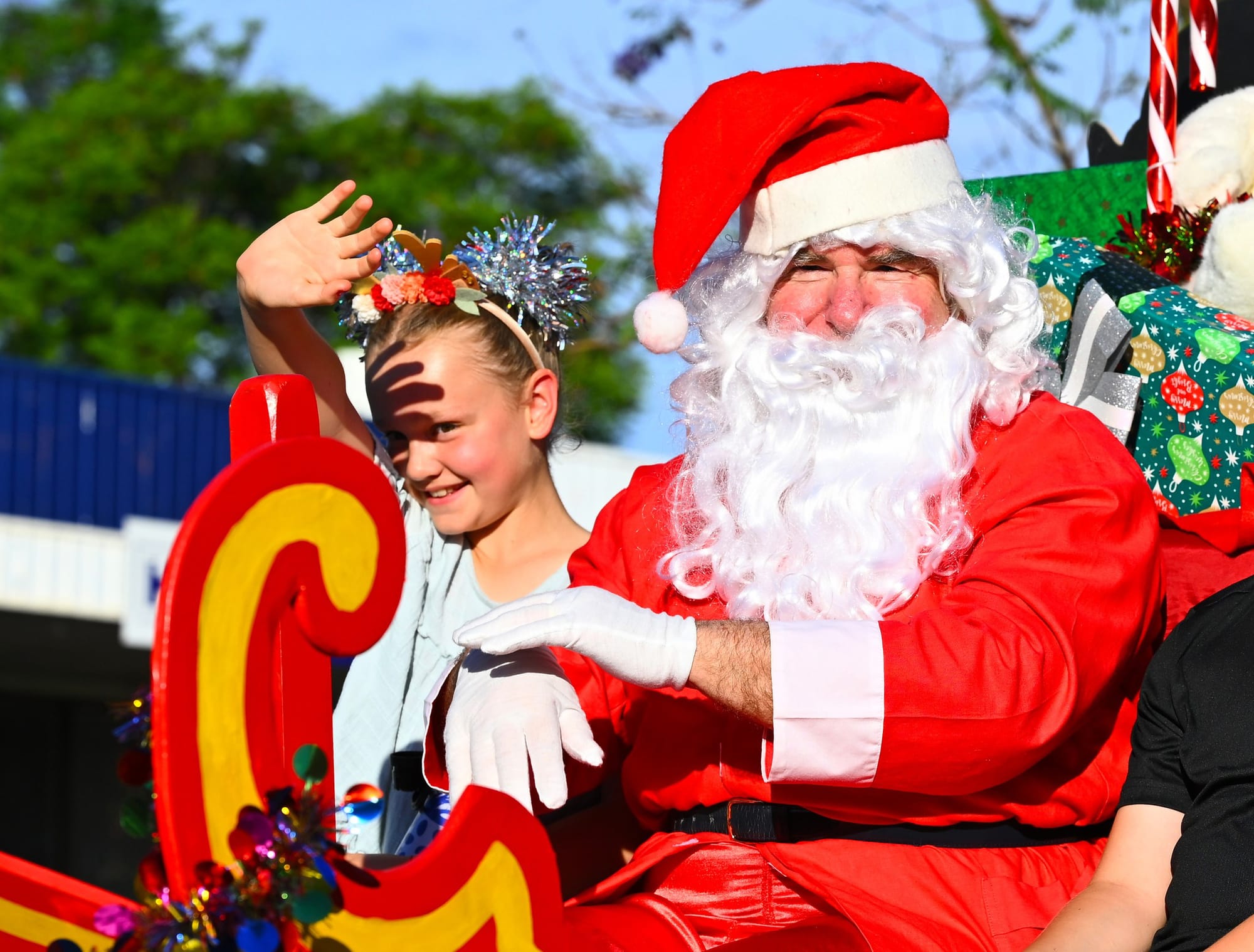 Santa bringing festive spirit in Waikerie