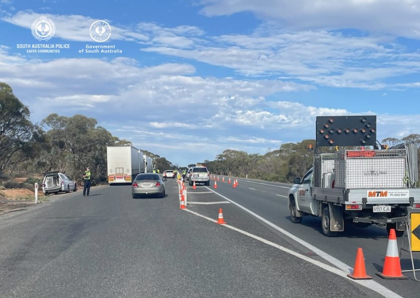 Teenage arrest in road operation