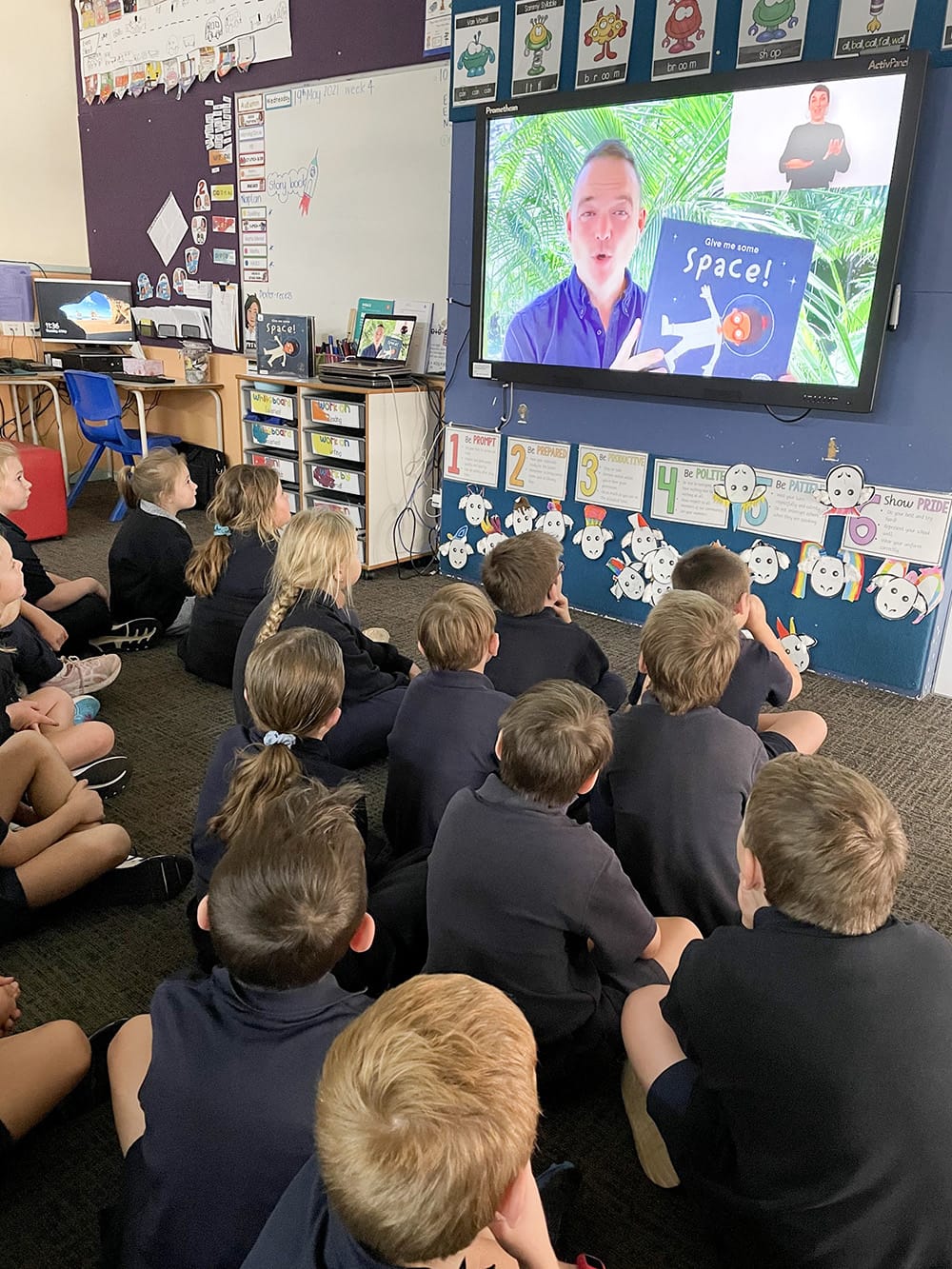 National Simultaneous Storytime out of this world