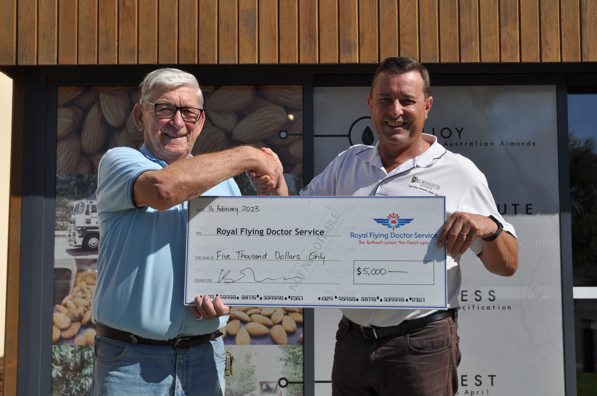 Almondco backs new RFDS facility