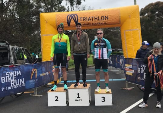 Riverland’s triumphant triathletes