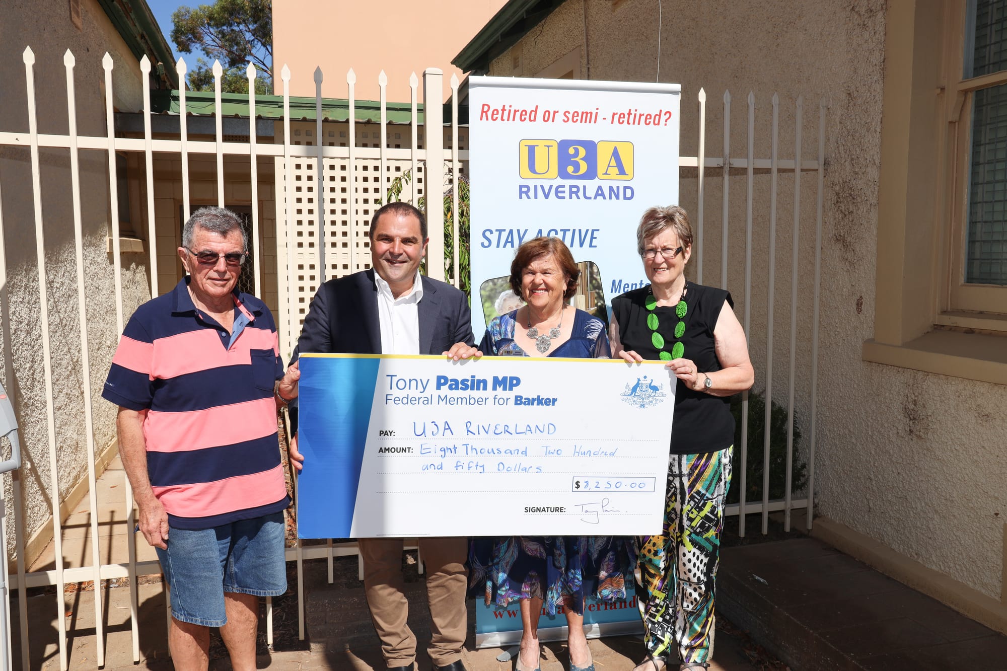 U3A looking cool with its new grant