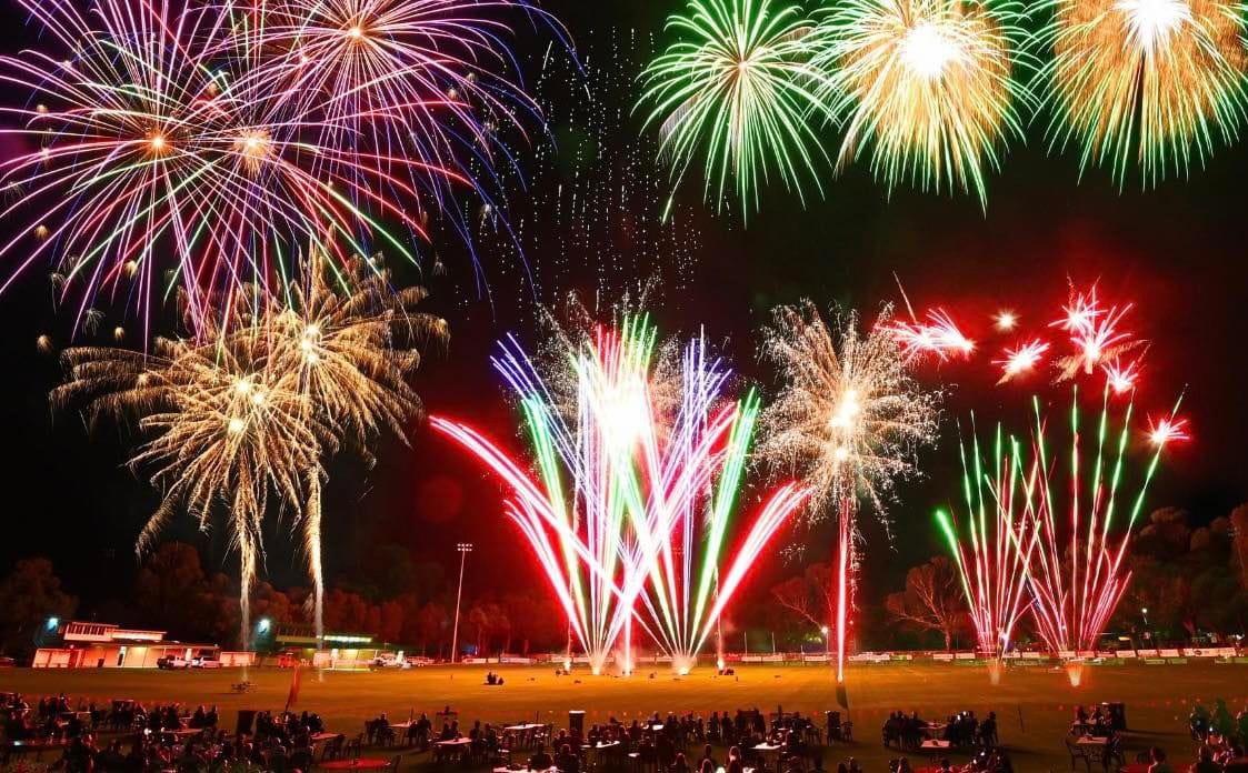 A fireworks spectacular for Australia Day