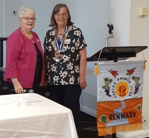 Renmark Ladies Probus elect new president