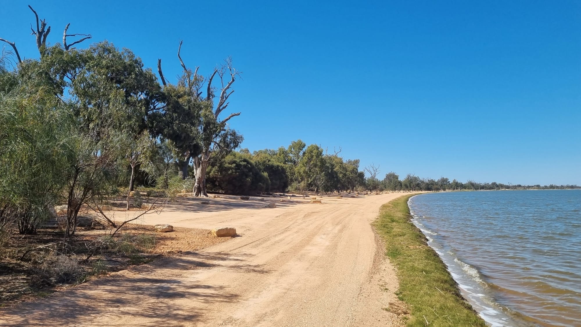 Works to repair lakeside campsites complete