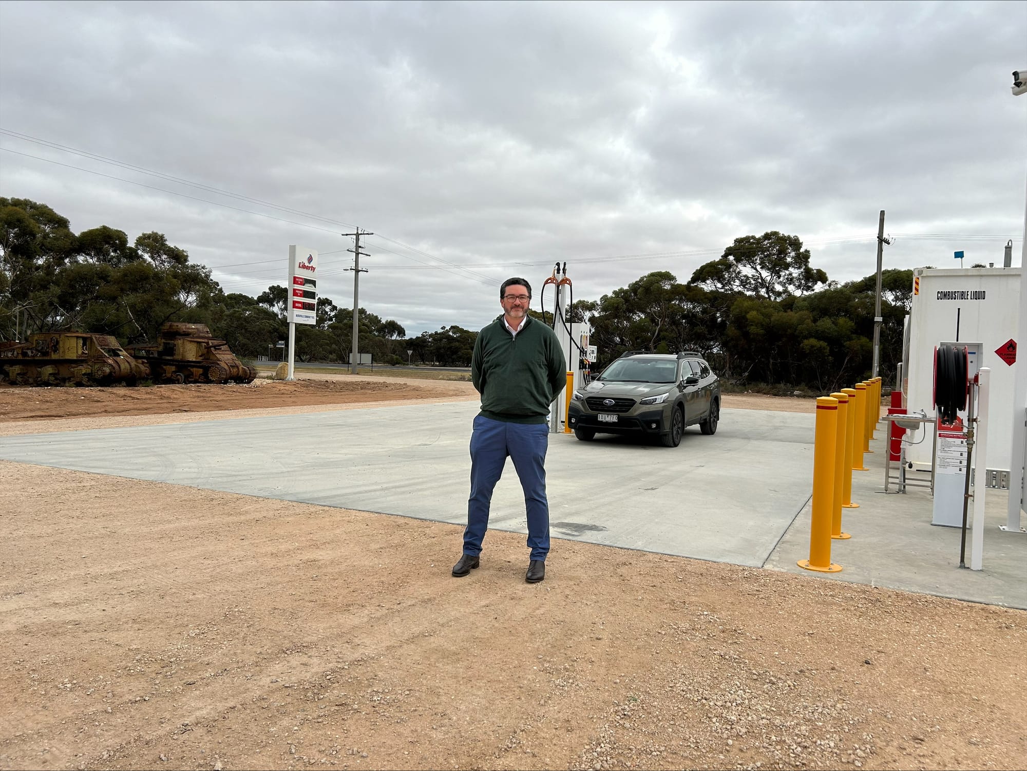 Vic visitor checks in on Lindsay Point