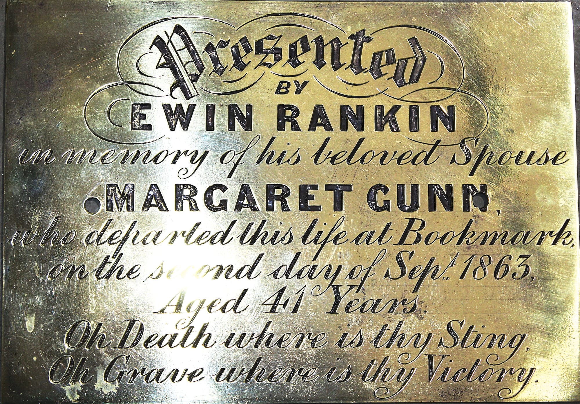 An iconic grave now deservingly restored