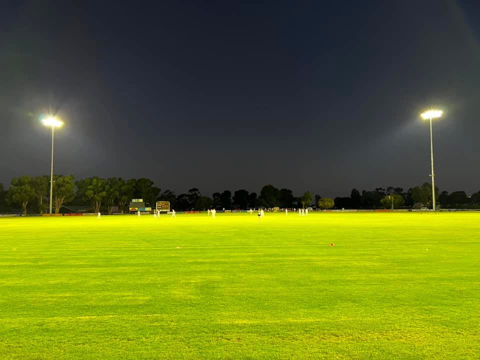 Loxton under lights