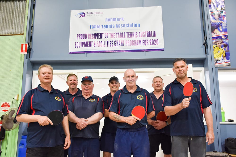 New look for table tennis players