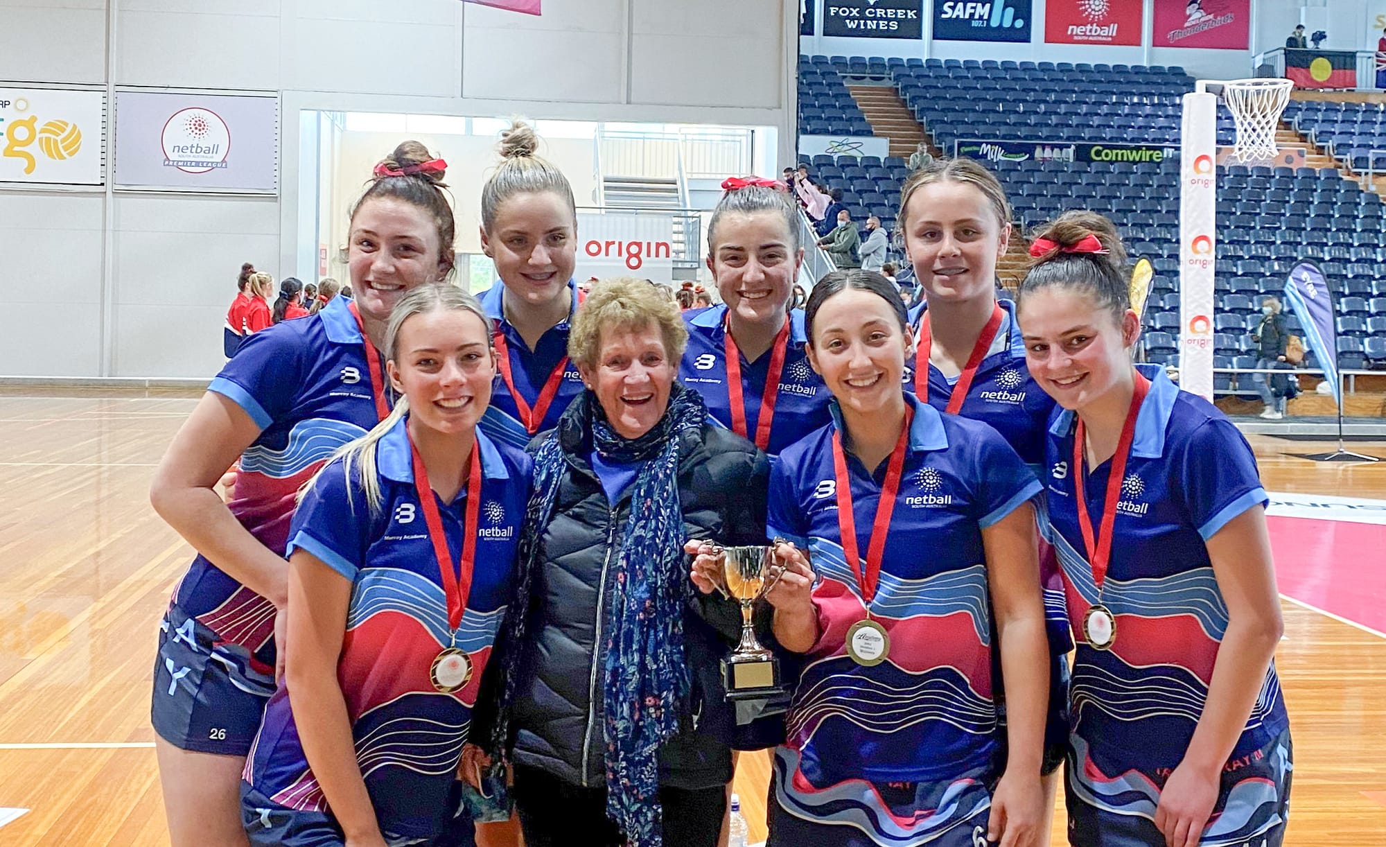 Academy netballers take SA title