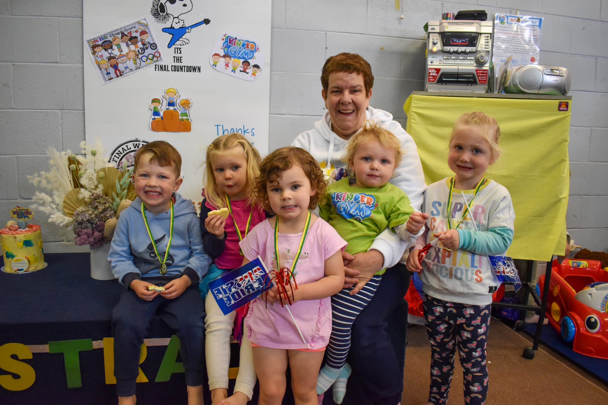 Belinda bids farewell to beloved Kindergym