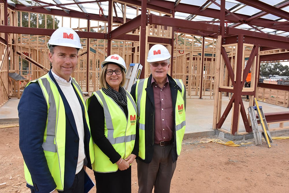 College site coming to life