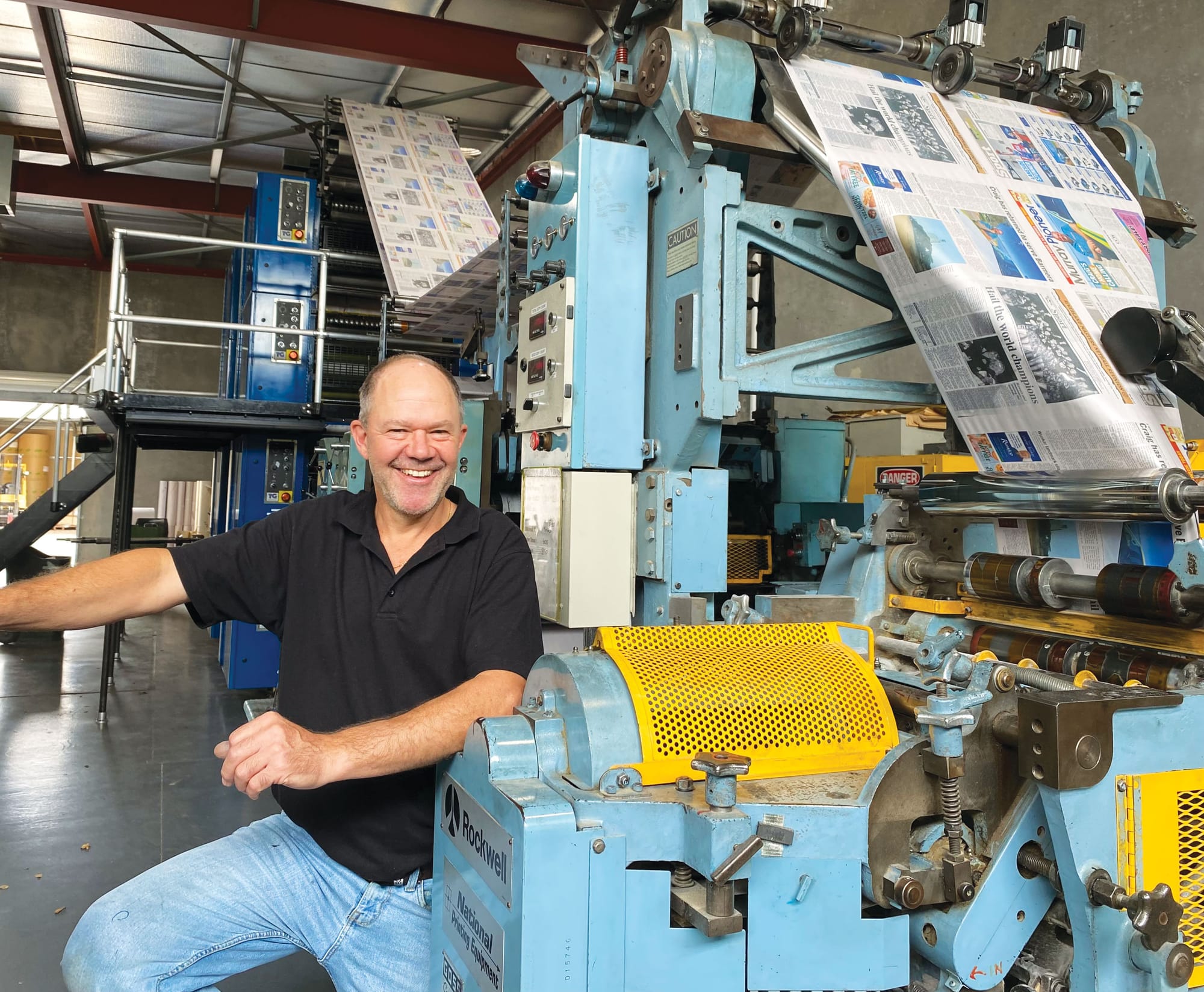Michael’s 40 years at The Murray Pioneer