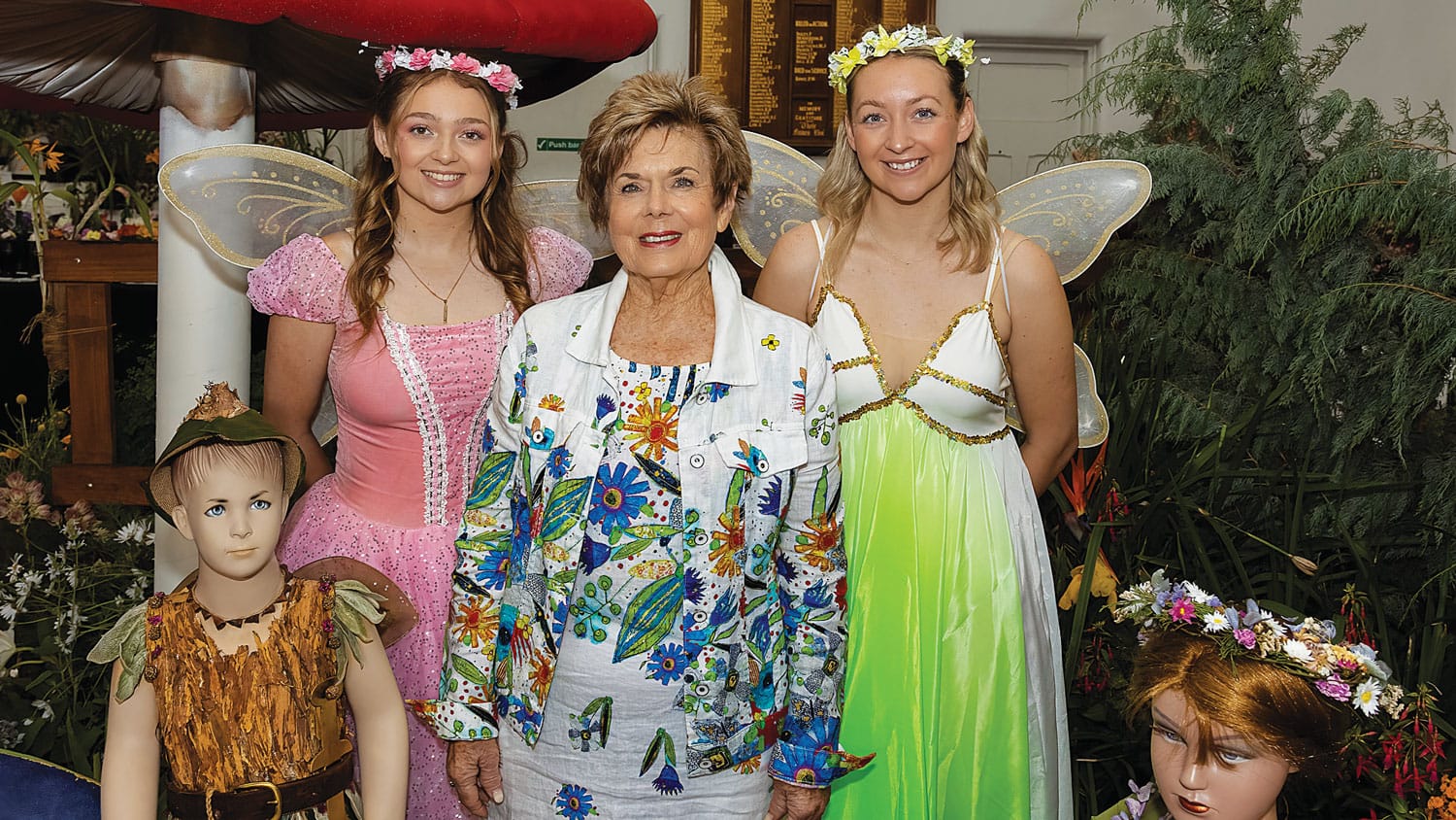 Locals immersed in their gardens ahead of show