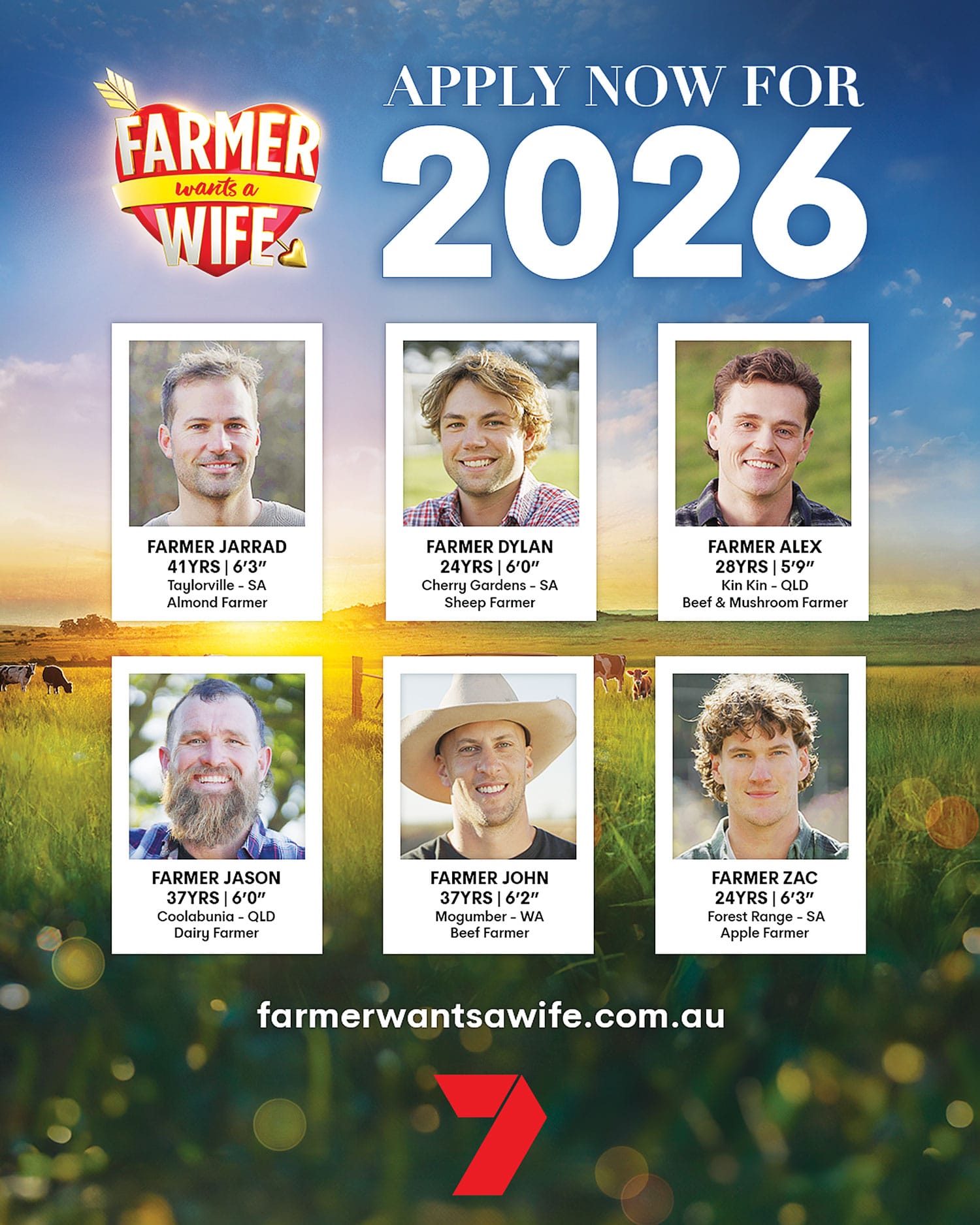 Riverland’s Jarrod joins Farmer Wants a Wife