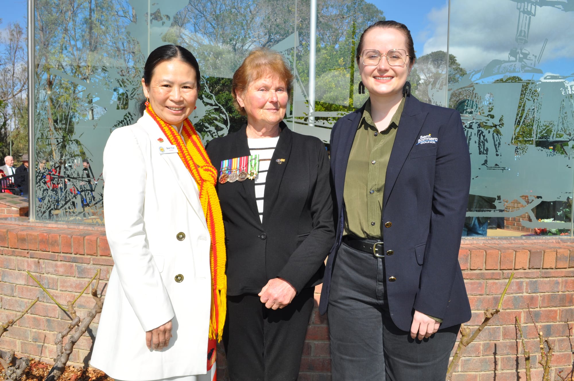 Local Vietnam vets salute widows on their day