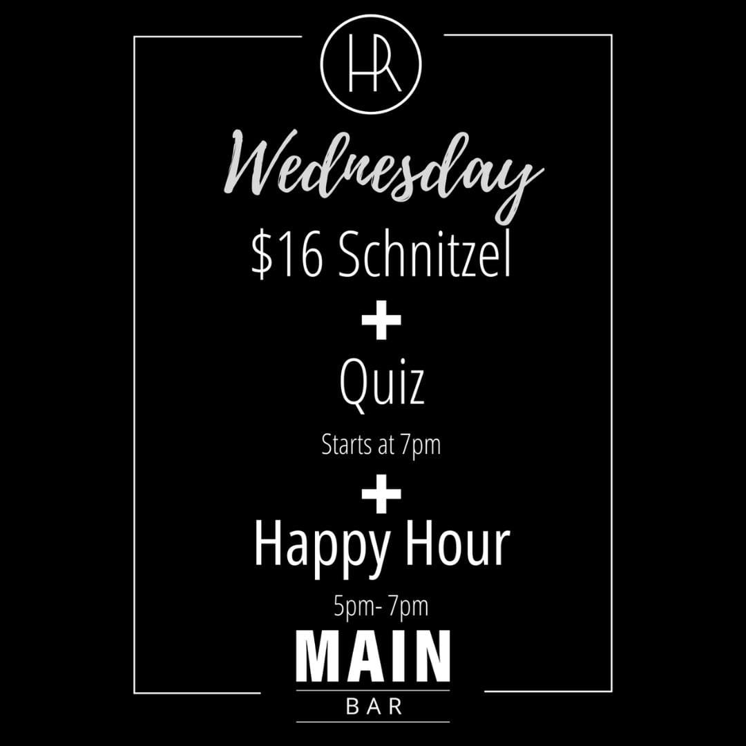 Hotel Renmark - Wednesday Quiz