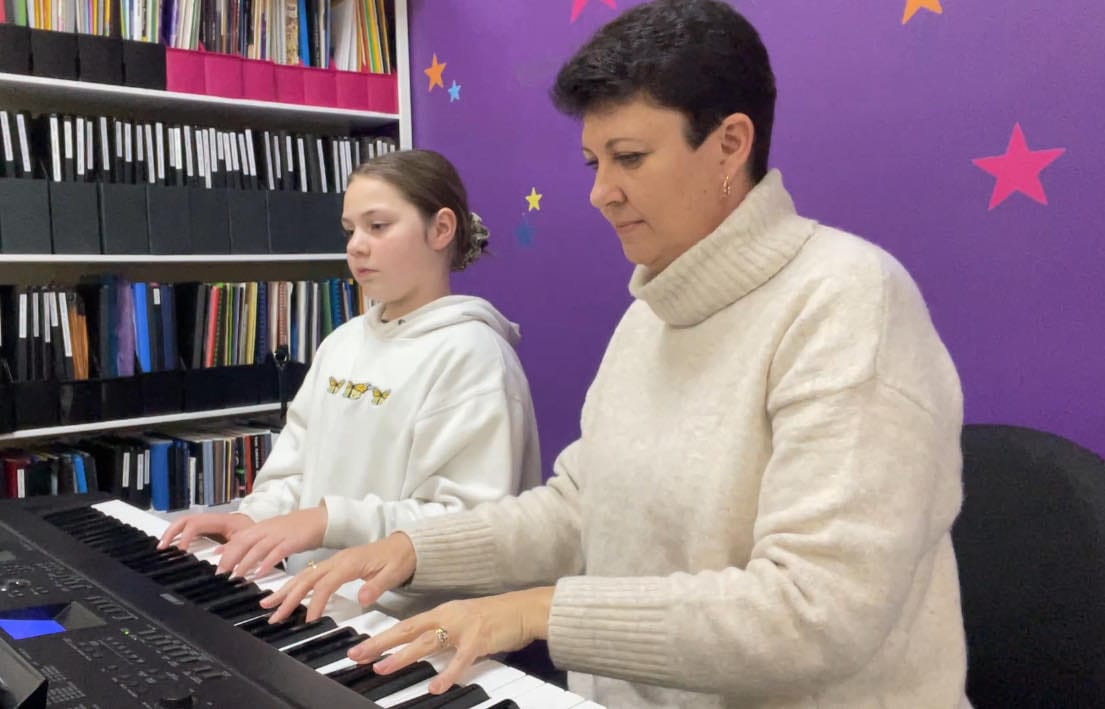Local choir group’s celebration for Mark and Karyn Skewes