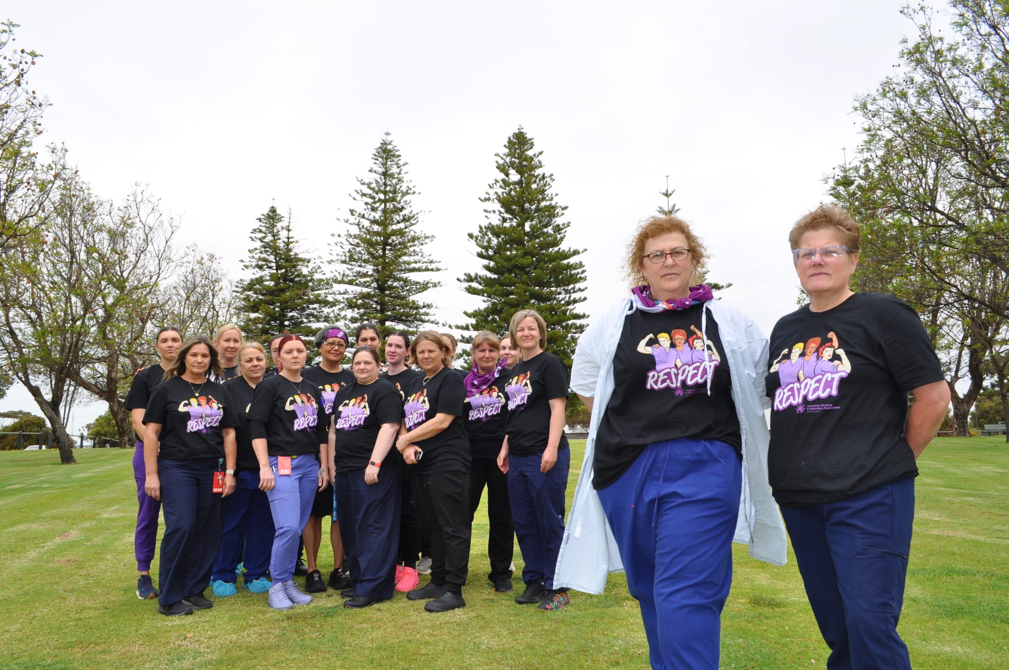 Hospital strike out