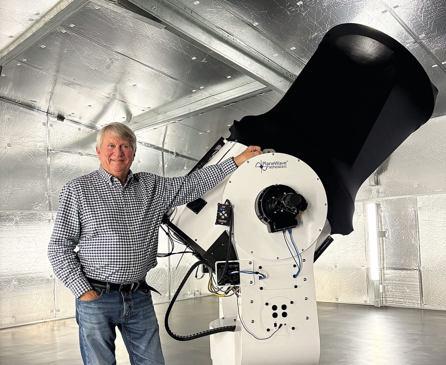 Swan Reach shines with new high-tech space telescope