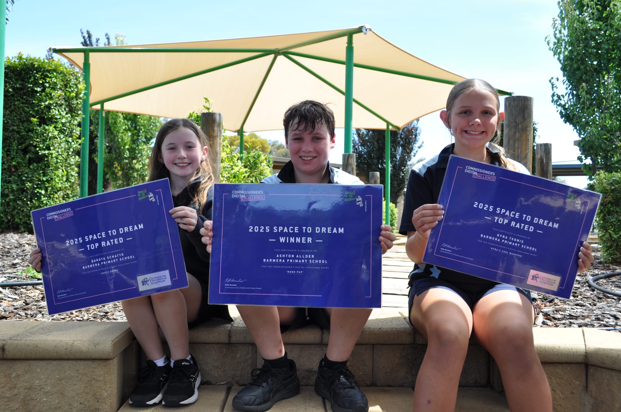 OVER THE MOON: BPS students named top three