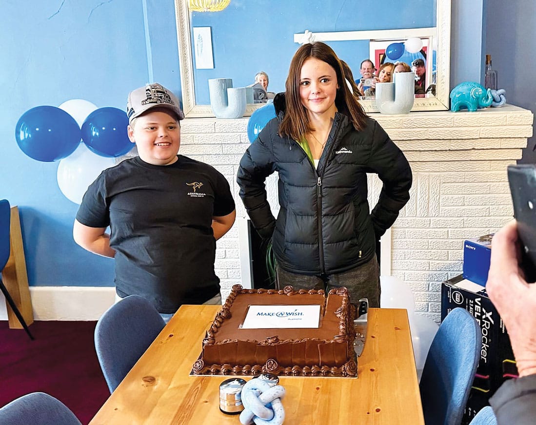 Parker’s wish gets granted