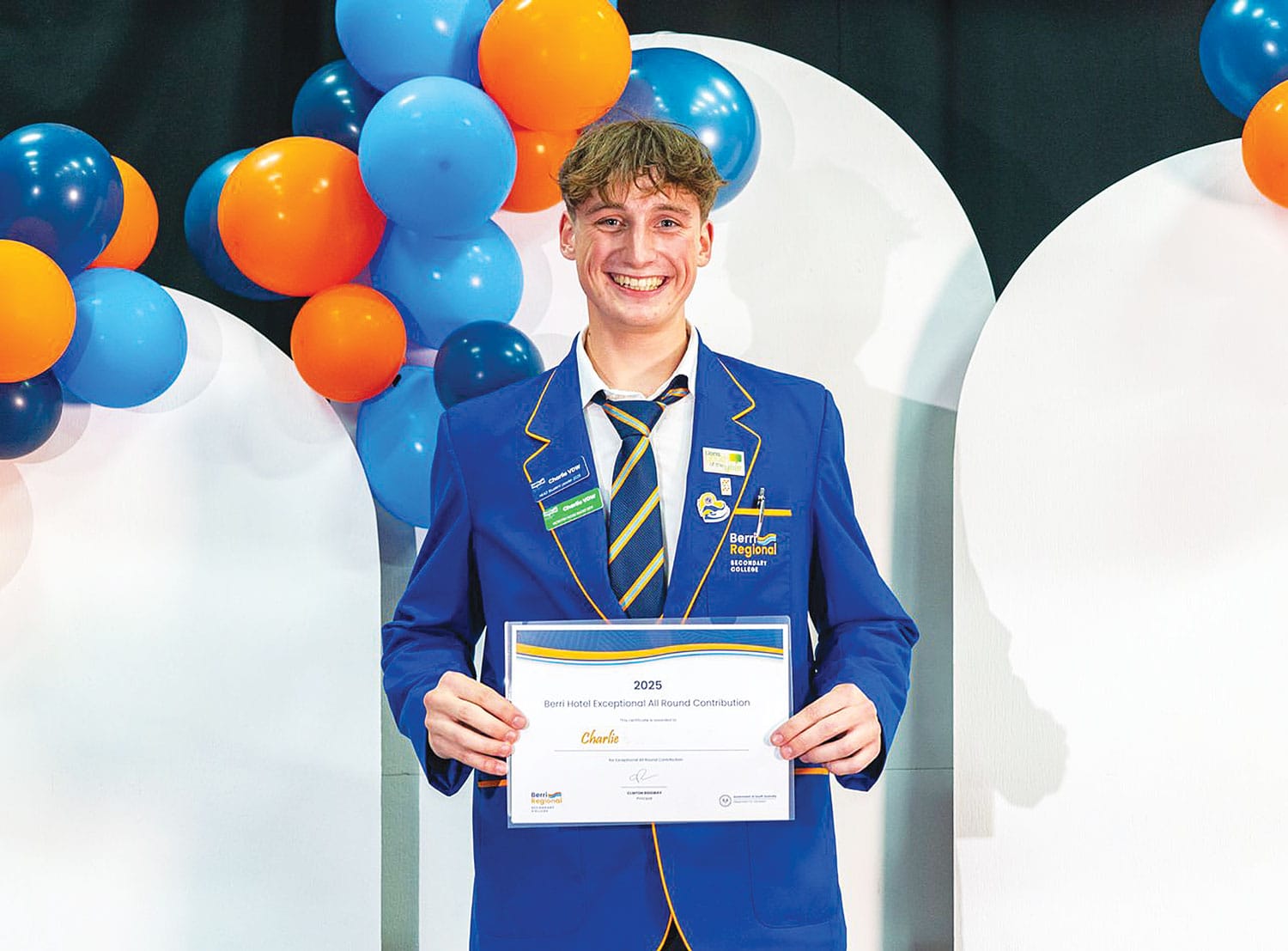 Berri students celebrated