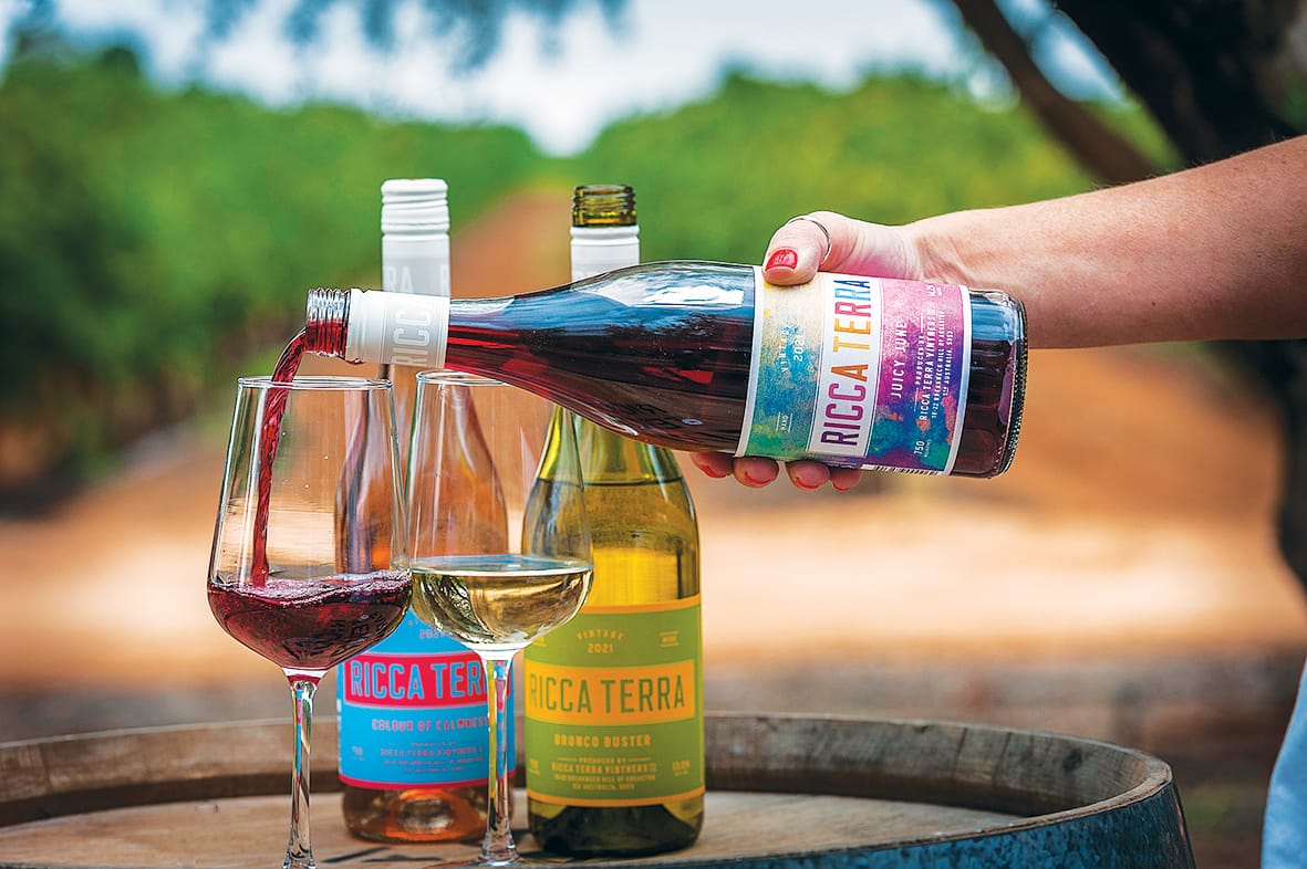 Ricca Terra wine room's closure