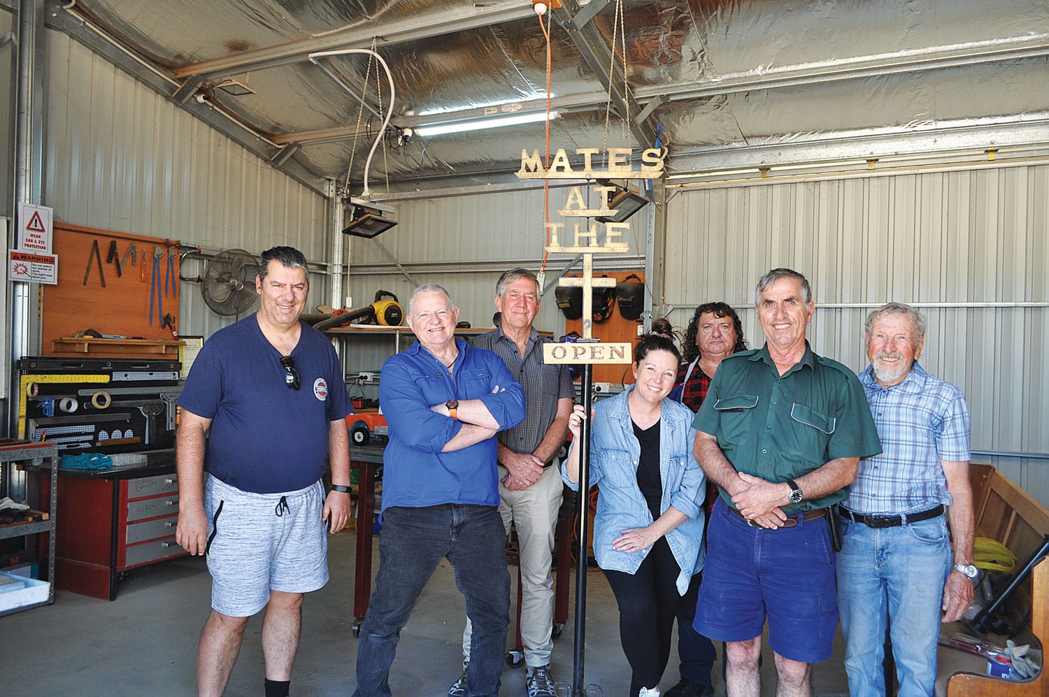 Paringa church mates come together