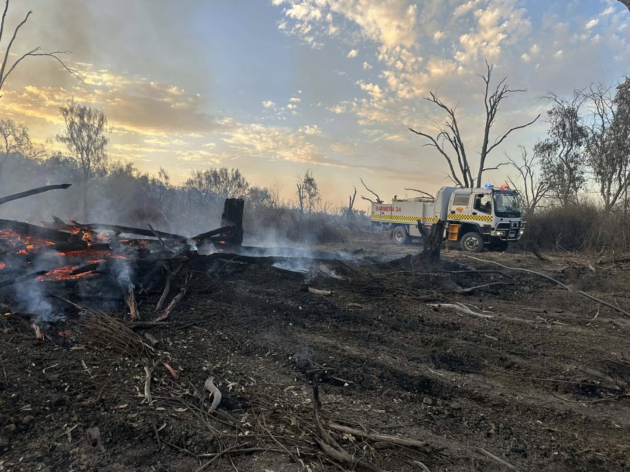 Riverlander arrested after causing deliberately lit Bookpurnong fires