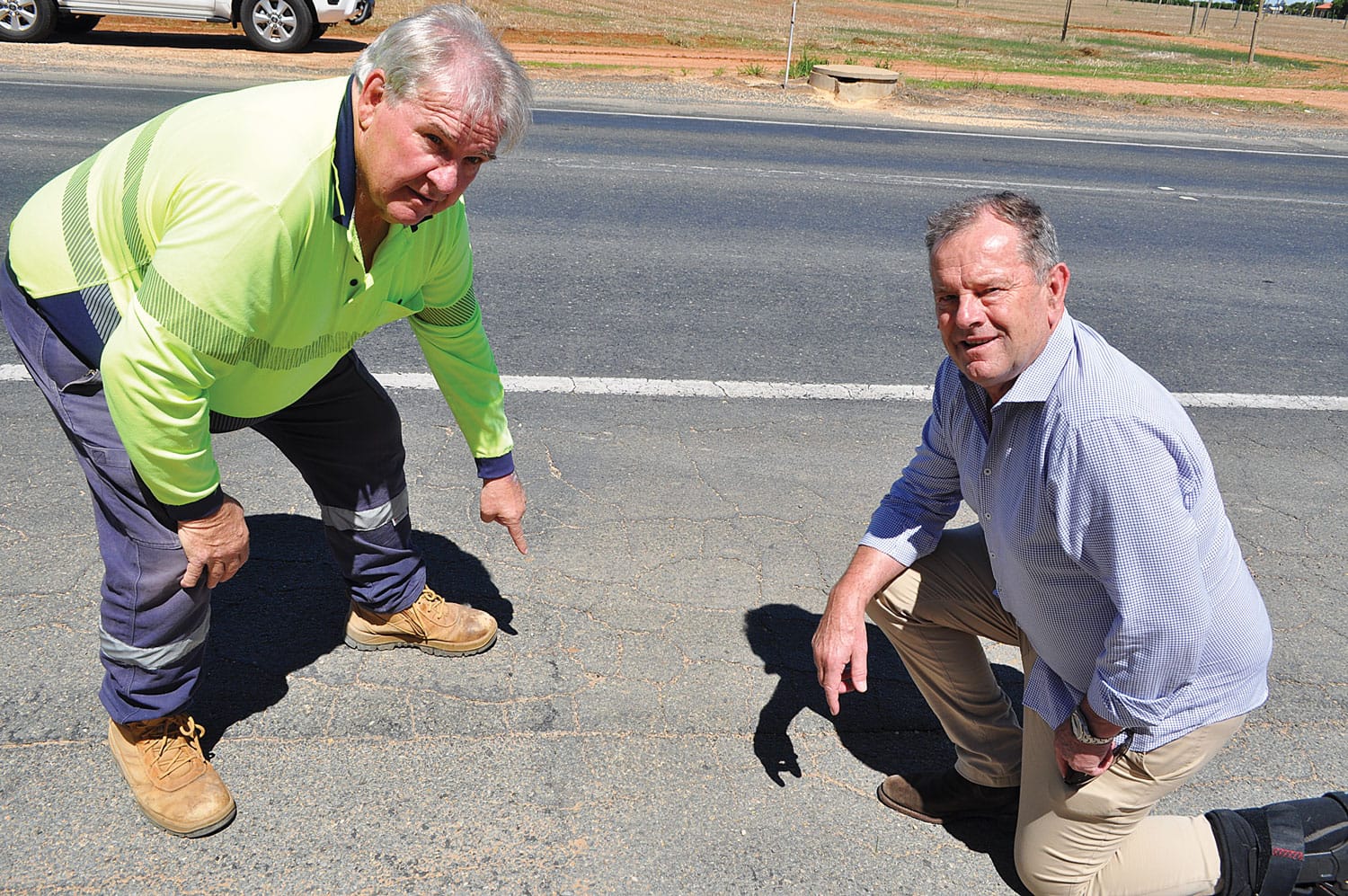 Riverland roads a low priority?