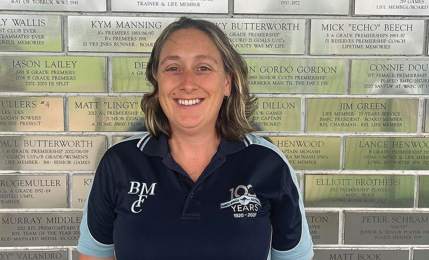 Holly’s hoping to help build girls footy for the future