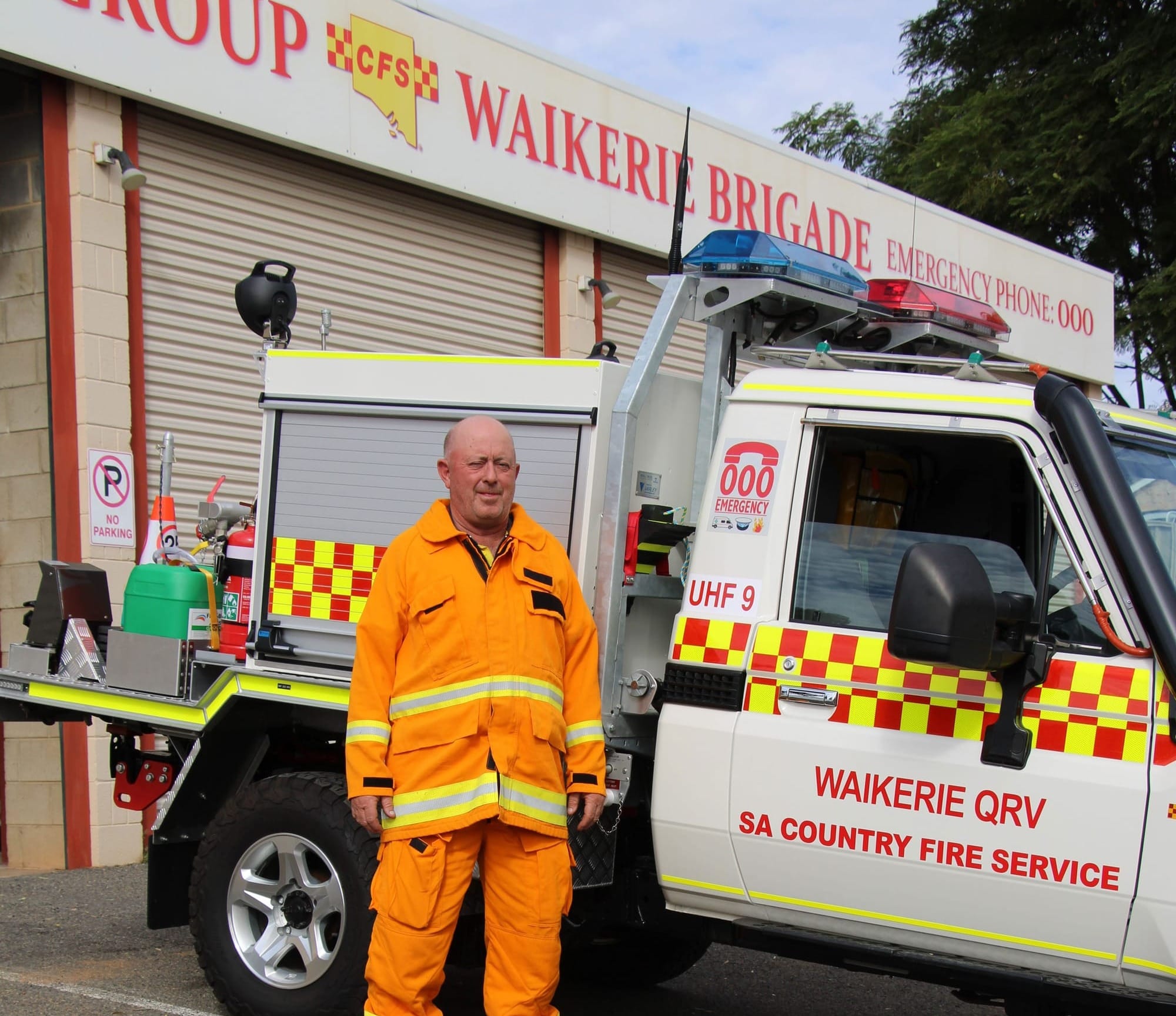 Waikerie CFS receives new Quick Response Vehicle