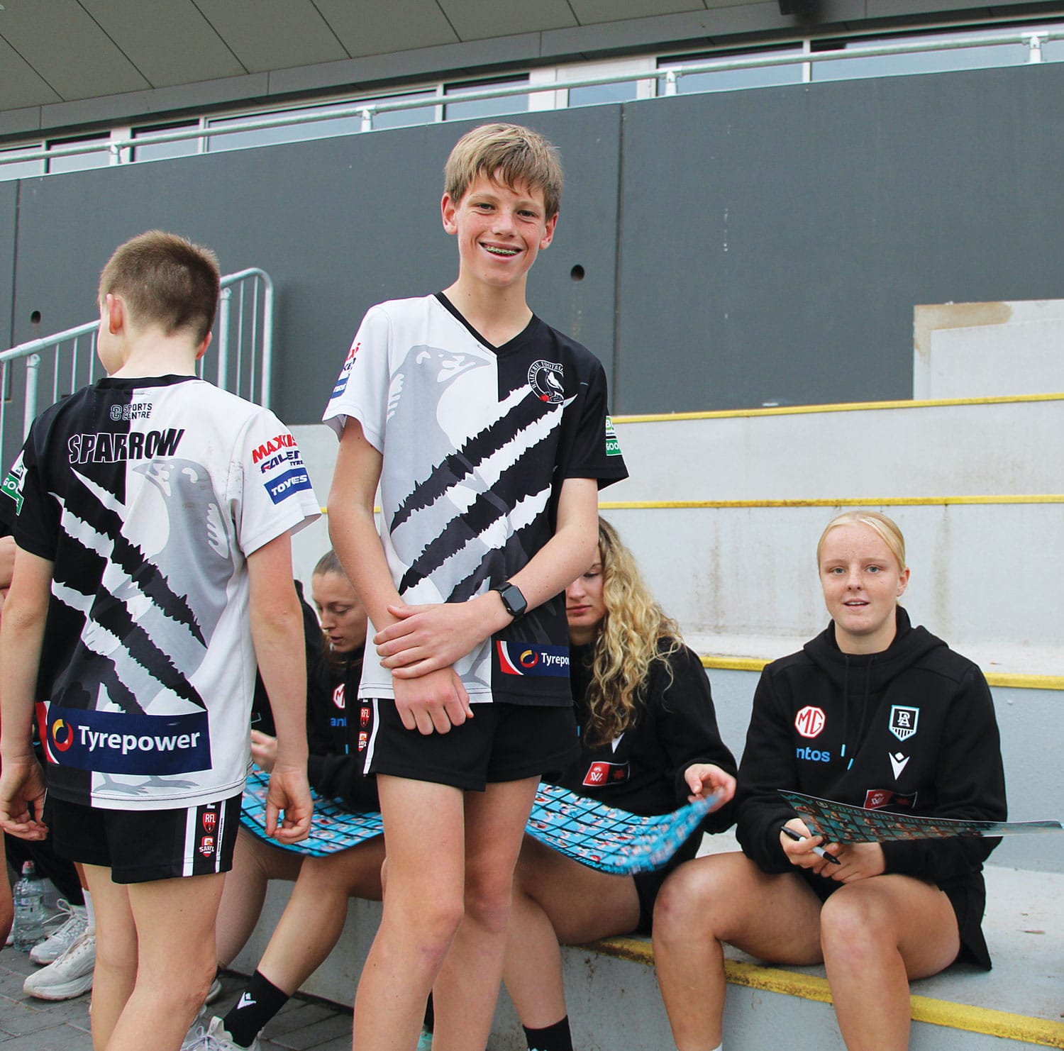 Waikerie’s junior Magpies receive a ‘Power’ of footballing inspiration