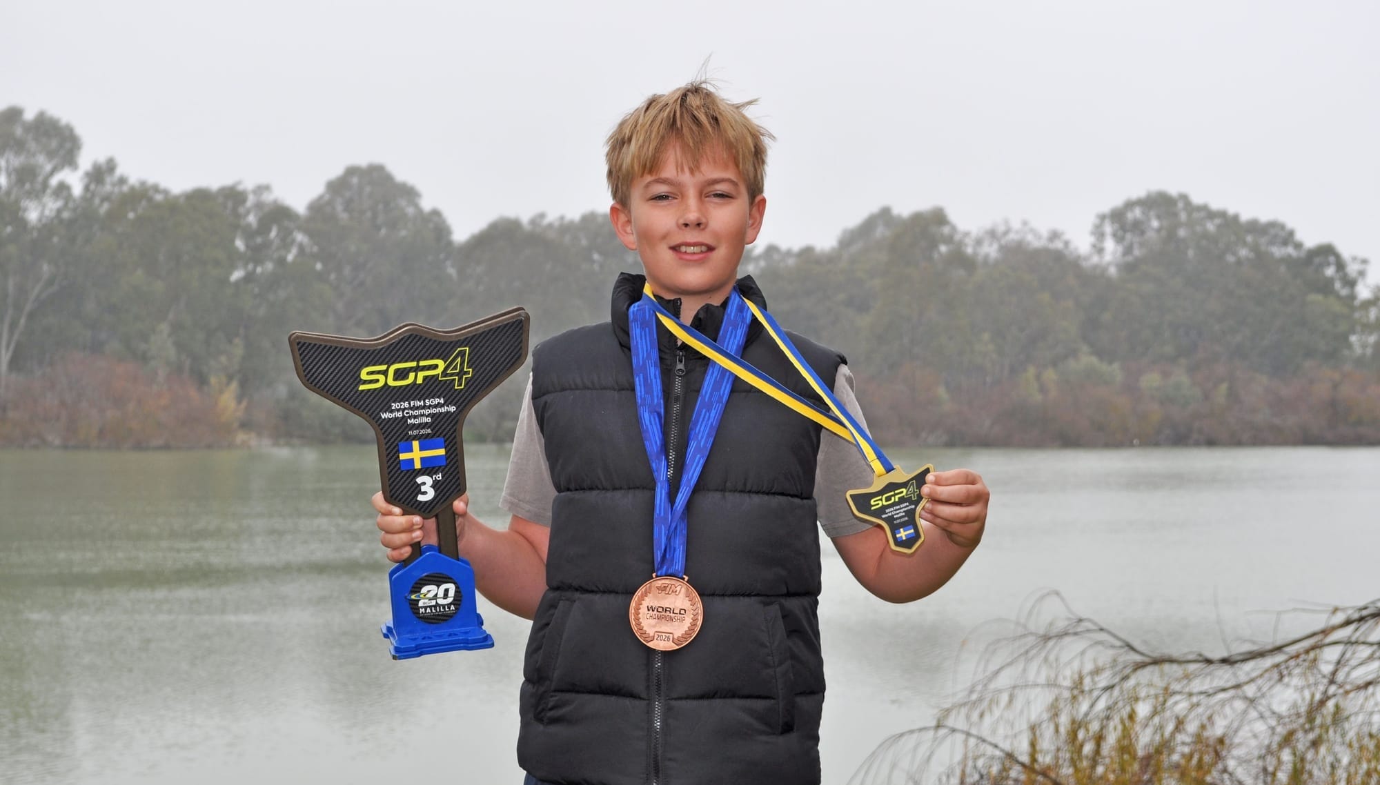 International podium kickstarts speedway dreams