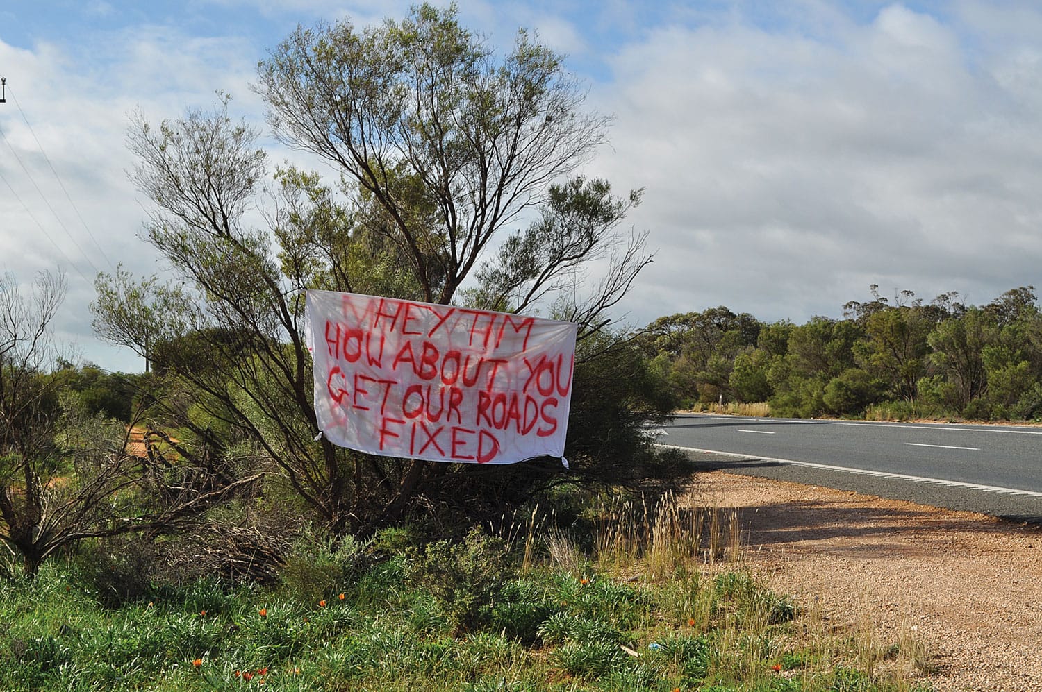 ‘Finally’ some Sturt Highway repairs