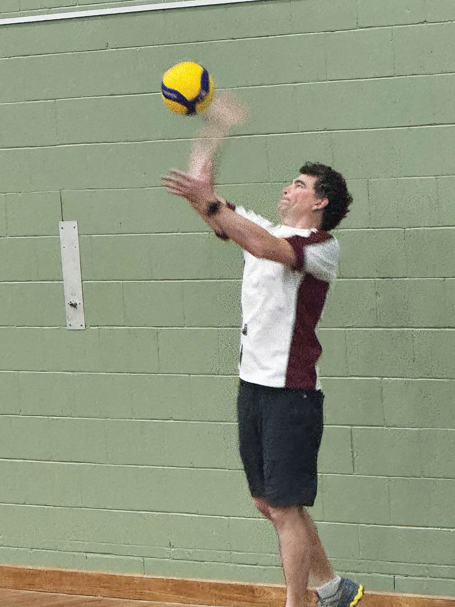 Community unites for friendly volleyball competition
