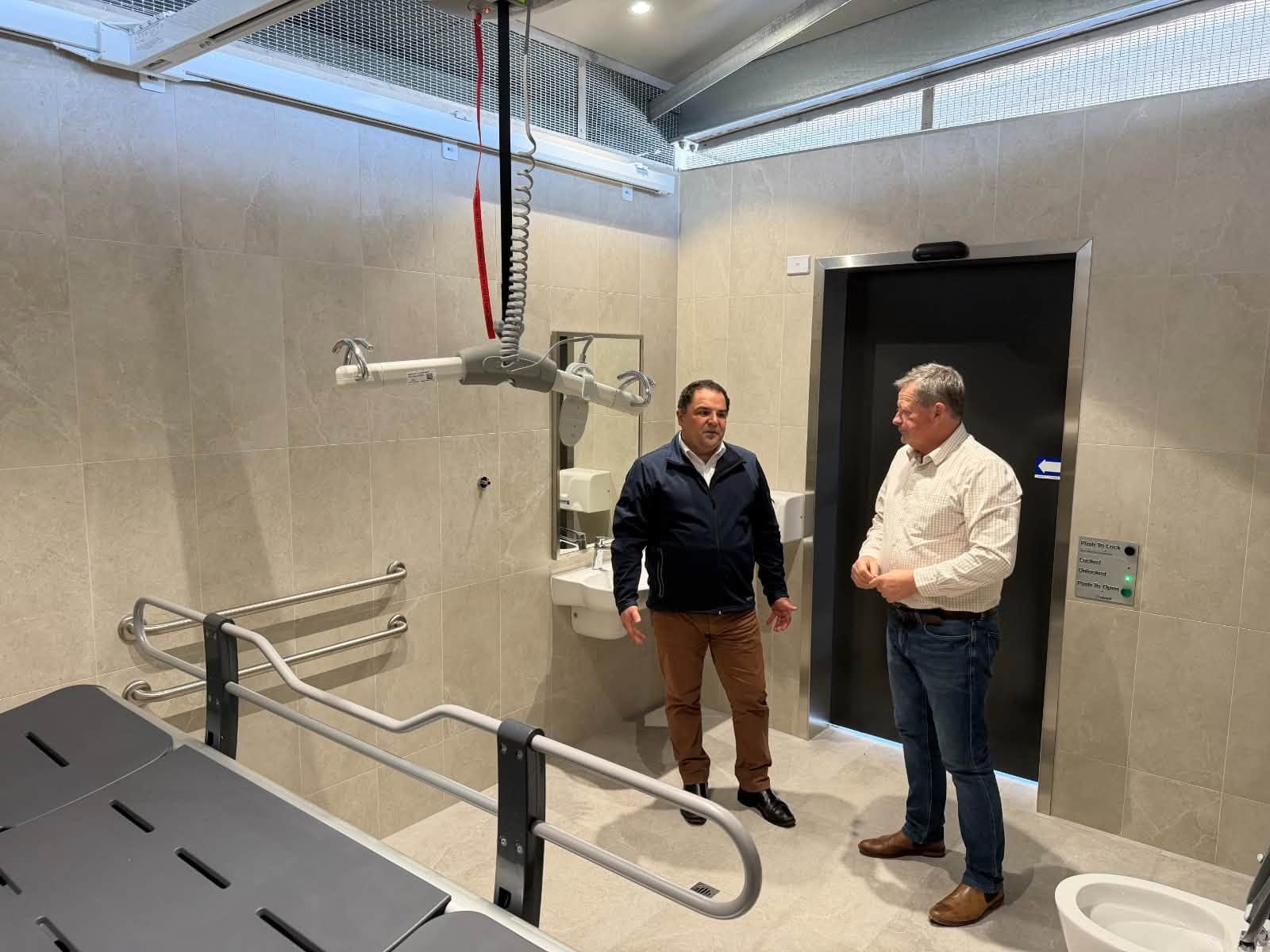 Loxton public toilets clarification