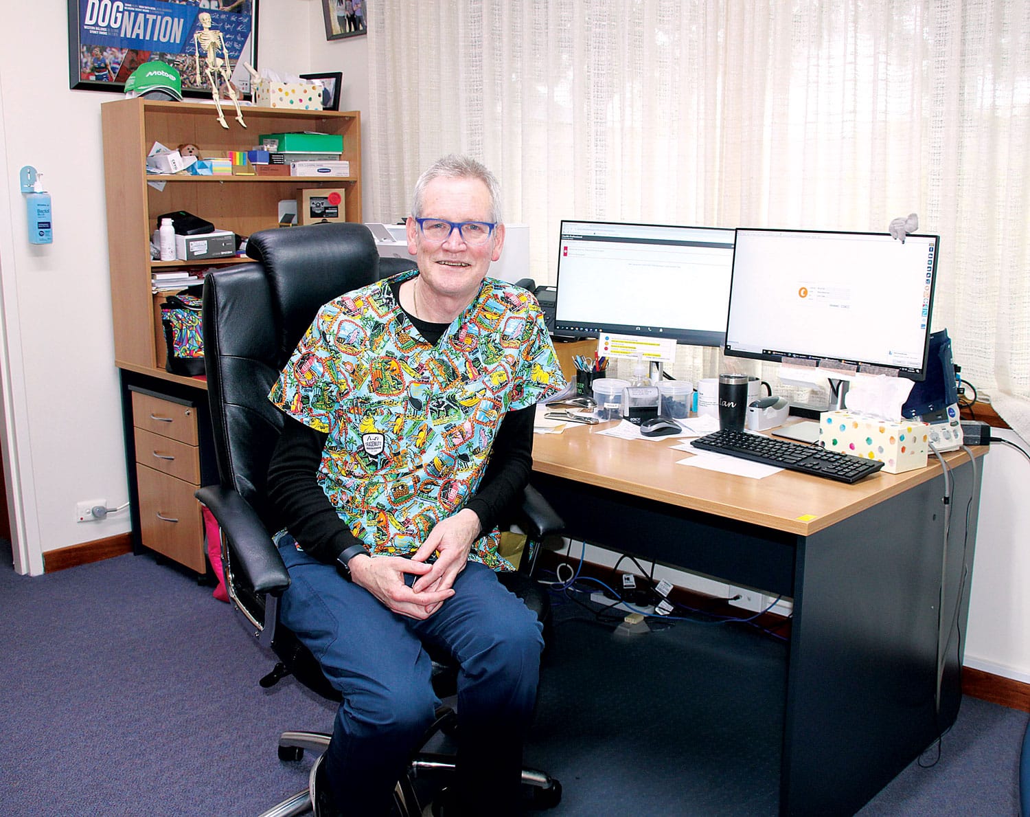 Devoted GP begins gradual transition to retirement