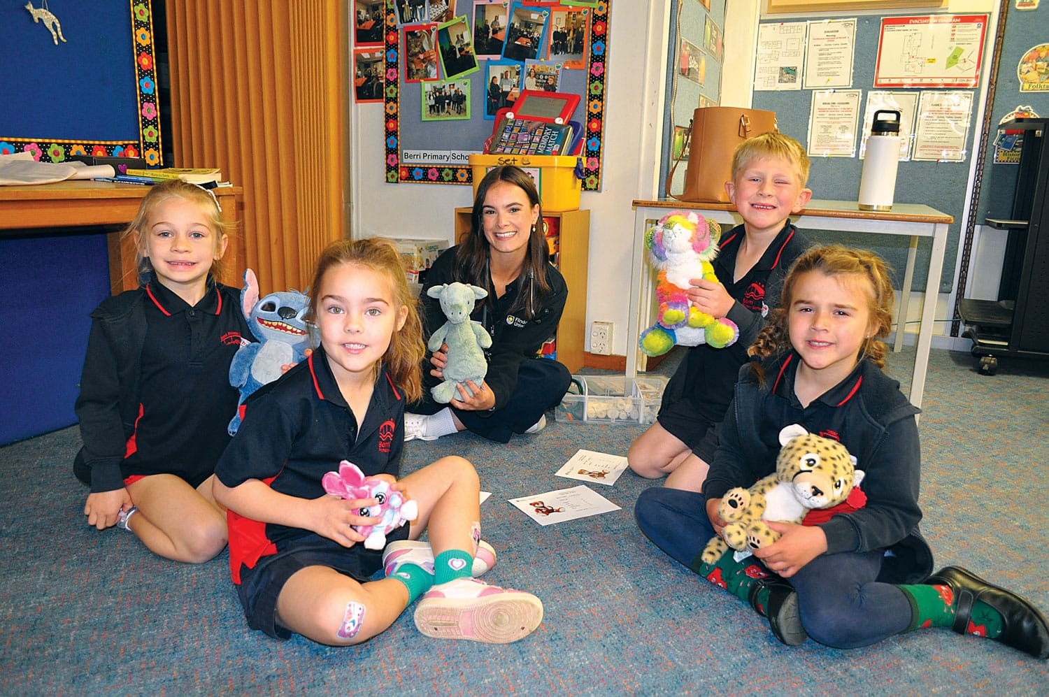 Teddy Bear Hospital builds connection at Berri Primary