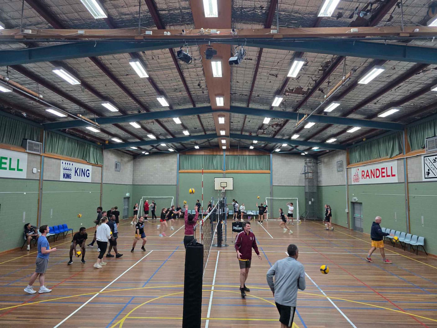 Top two division teams favourites for volleyball finals
