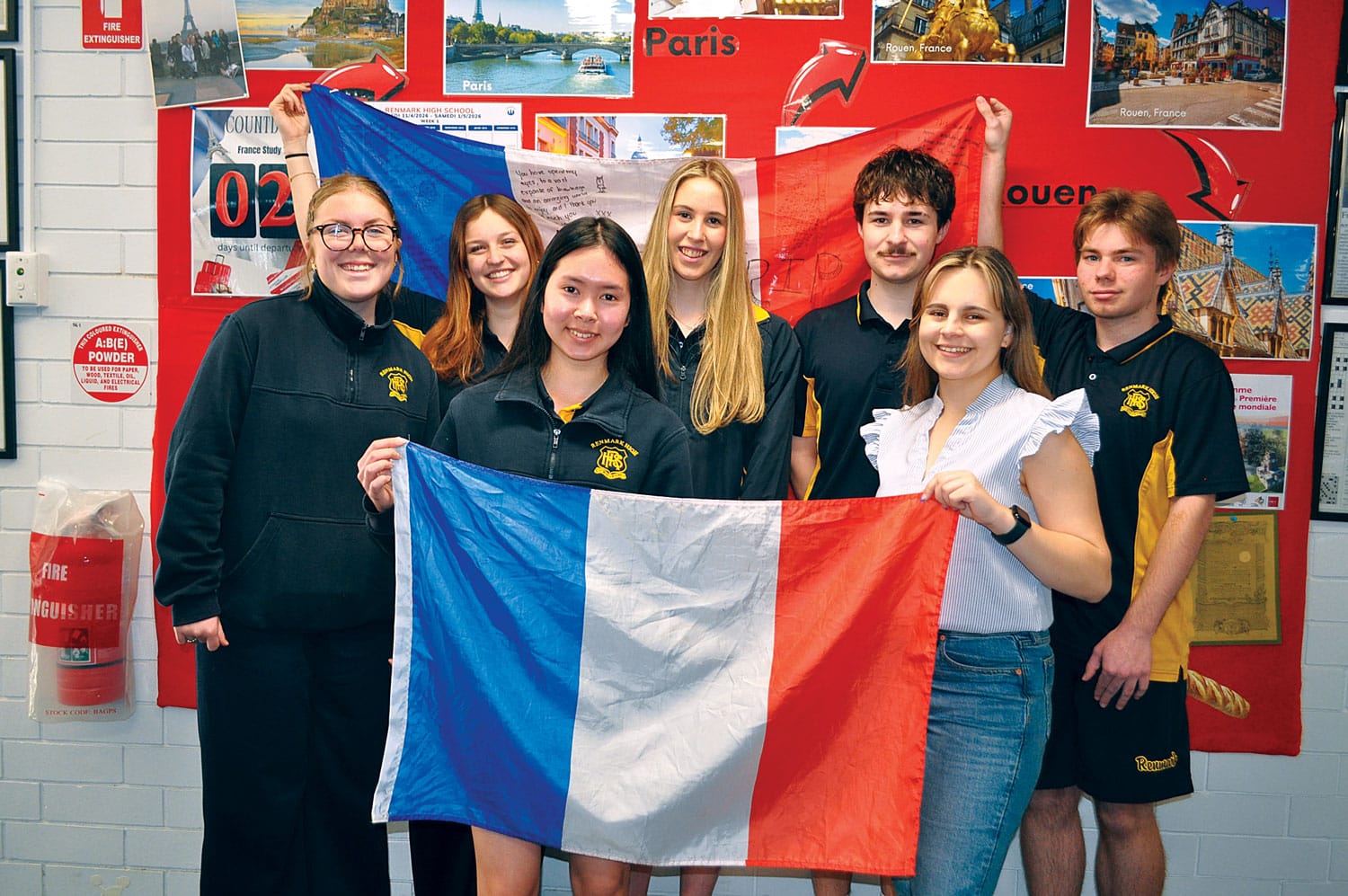 Renmark students finally say ‘au revior’