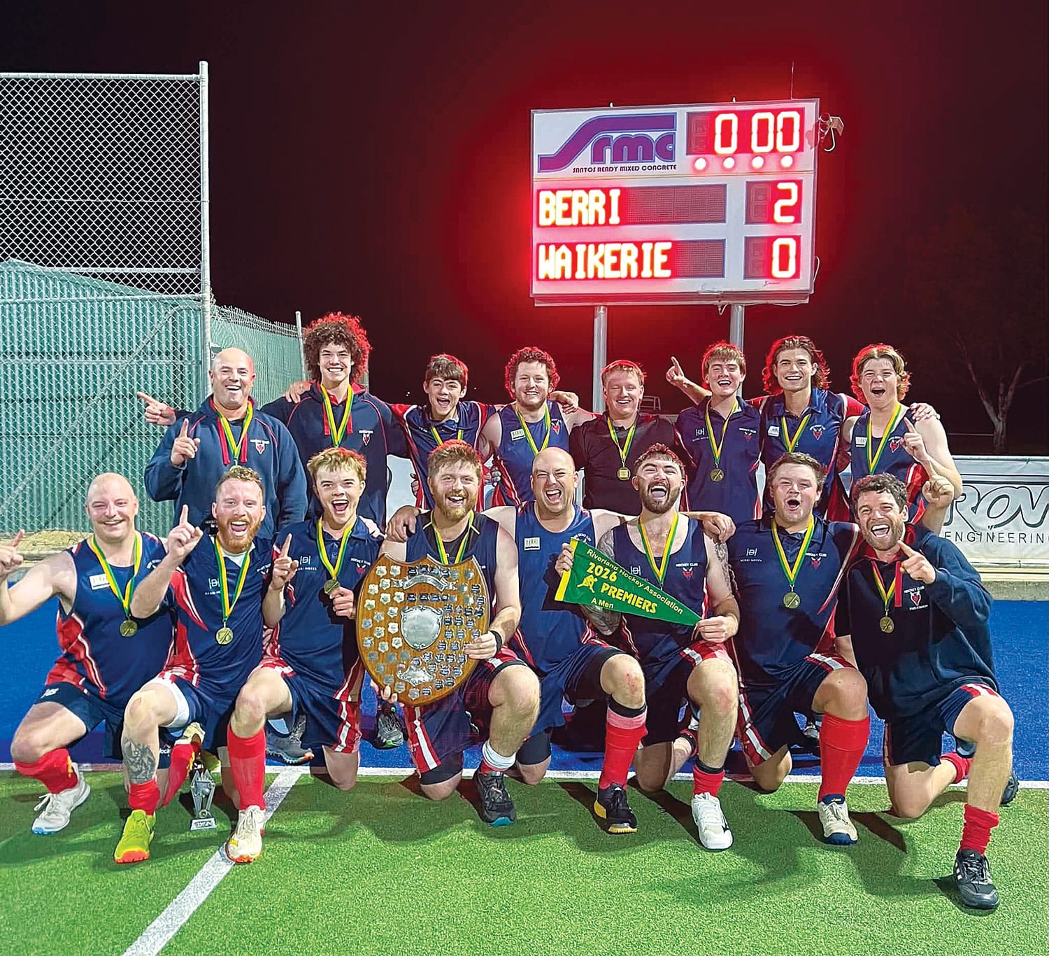 Berri on top of Riverland hockey