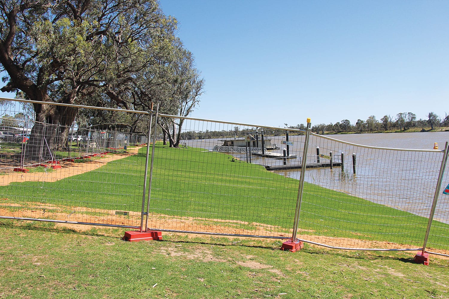 Waikerie riverbank stabilisation taking shape