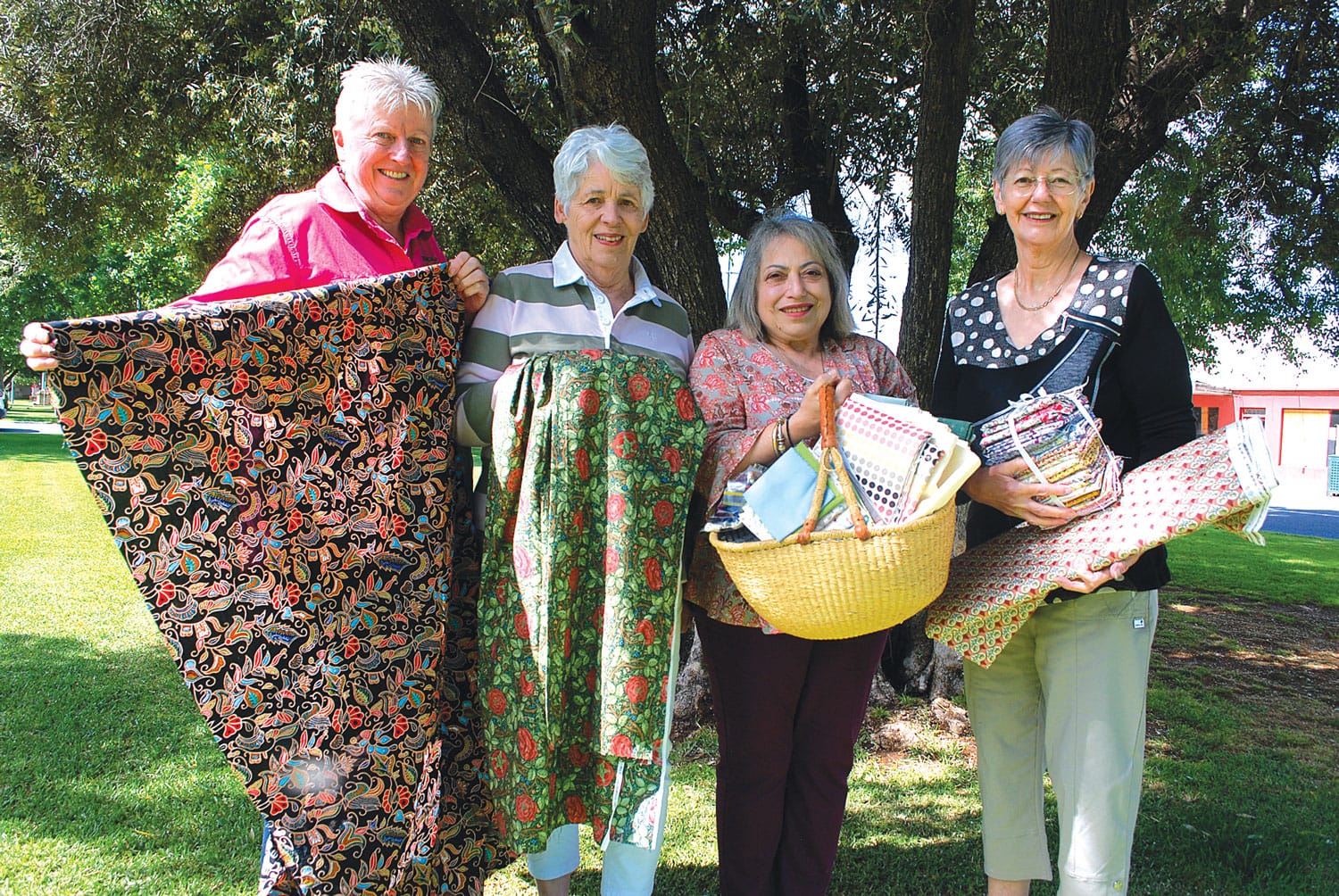 Fabulous fabric at quilters sale