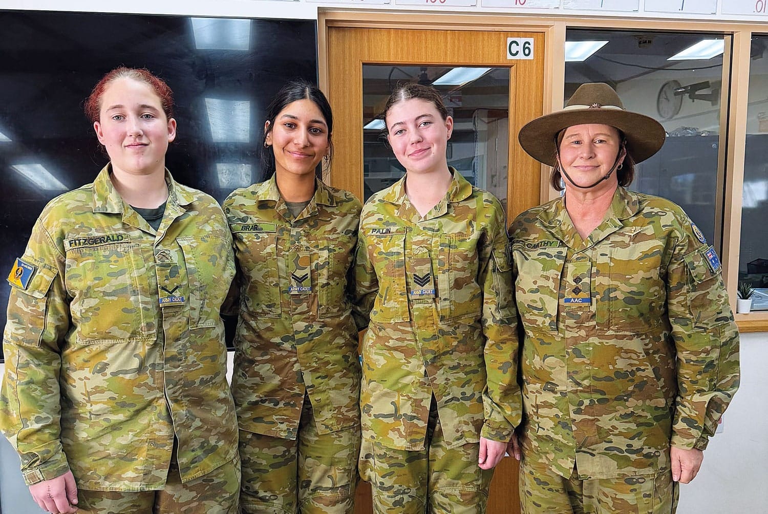 Waikerie Army Cadets bring adventure to primary school