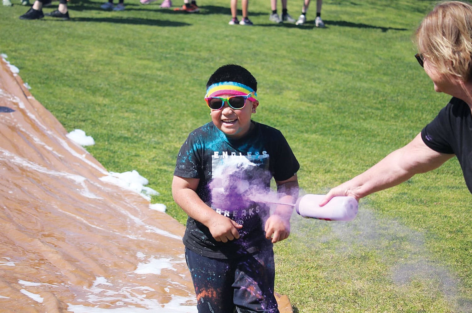 Colour run celebration raises $5k