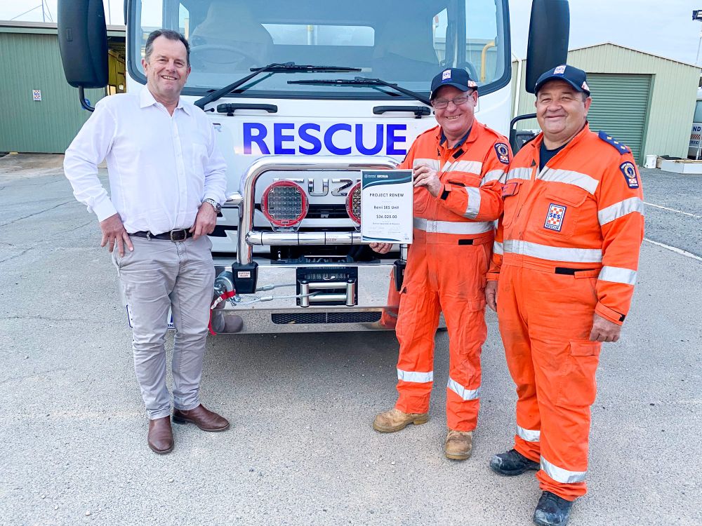 Funding ‘revitalises’ Berri SES branch post image